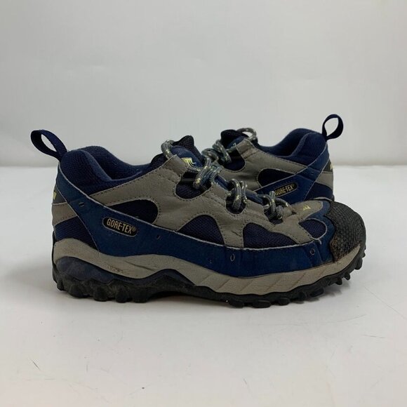 MONTRAIL Women's Gore-Tex XCR Blue Outdoor Hiking Running Lace Up Shoe Size 7 - Picture 6 of 13